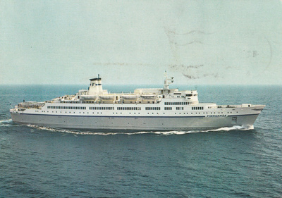 LAIVAKORTTI - M/S FINNHANSA - 1