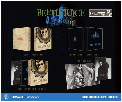 Beetlejuice - MLIFE Exclusive Full Slip #30 blu-ray
