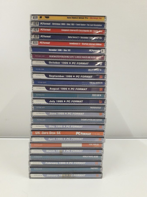PC Format 1999 cd PCF91-PCF103 (26cd)