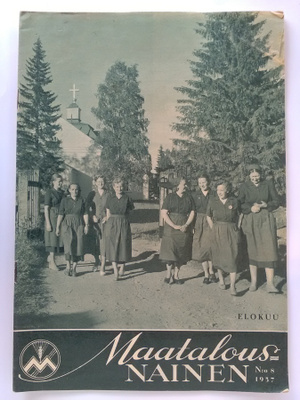Maatalousnainen N:o 8 elokuu 1957