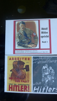 Postikortti Hakaristi-Saksan propaganda 2kpl