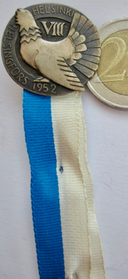VANHA Ruuvimerkki Metsästys ? VIII Kongressi? Helsinki 1952