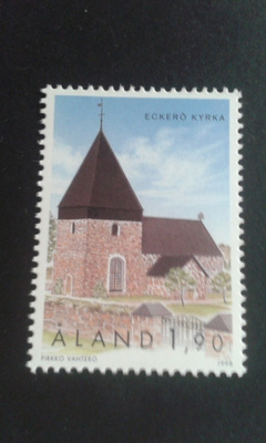åland 1998 eckerön kirkko**