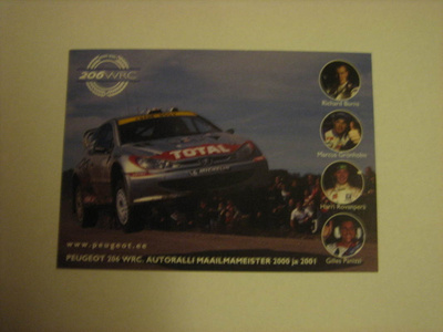 Peugeot rallikortti 14: Peugeot 206 WRC
