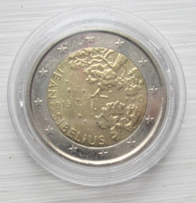 Suomi 2015 2 € - Sibelius(Circ)