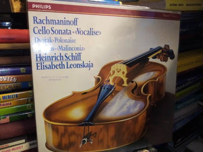 LP Heinrich Schiff : Rachmaninoff Cello Sonata Vocalise