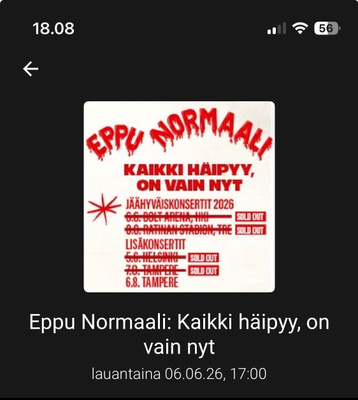 Eppu Normaali Kaikki häipyy..