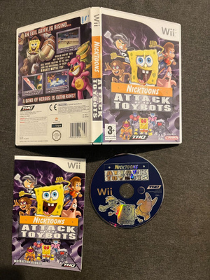 Nicktoons - Attack Of The Toybots WII
