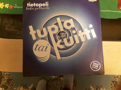 Lautapeli tupla tai kuitti