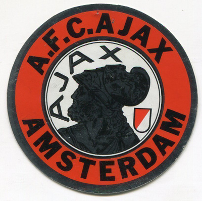 Retro - Vanha tarra - A.F.C. Ajax Amsterdam