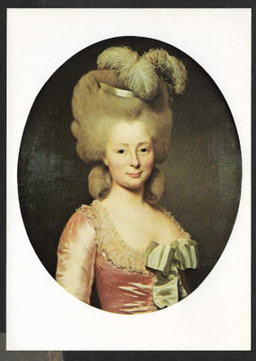Alexander Roslin - Nuoren naisen muotokuva 1780