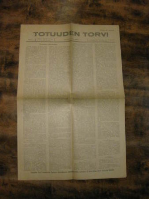Sanomalehti: Totuuden Torvi 17.11.1929