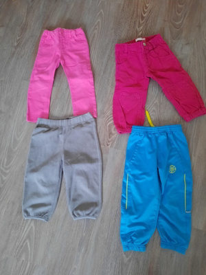 10 housut koko 86-92cm