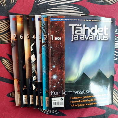 Tähdet ja avaruus-lehden vuosikerta 2006 (1-7)
