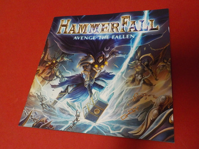 HAMMERFALL - AVENGE THE FALLEN BOOKLET NIMMAREILLA