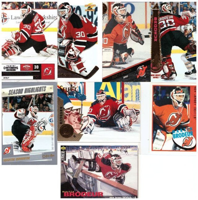 8 x MARTIN BRODEUR New Jersey Devils (C)