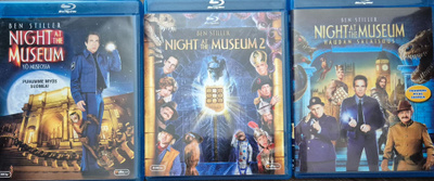 Night at the Museum 1-3 -Blu-Ray