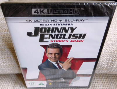 Johnny English Strikes Again 4K (muovit) [4K UHD + Blu-ray]