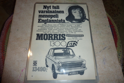 Morris 1300 GT -70 mainos