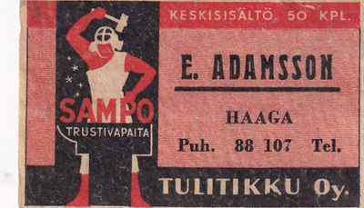Helsinki, Haaga, E. Adamsson   sk2/4