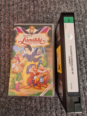 Lumikki ja Seitsemän Kääpiötä (Disney) VHS