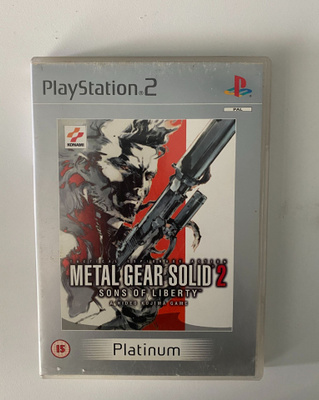 Metal Gear Solid 2 (PS2 CIB)