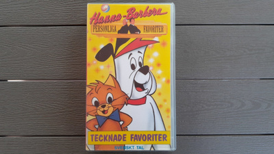 VHS: Hanna-Barbera Tecknade Favoriter 1957-1965 (1988)