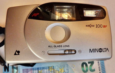 VANHA Kamera Minolta Vectis 100 BF