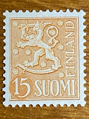 LEIJONAMALLI 1954 15MK**