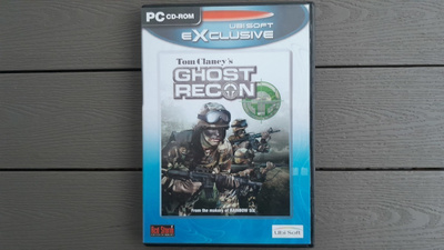 PC CD: Tom Clancy's Ghost Recon peli (2001)