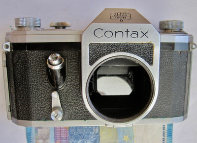 VANHA Kamera Contax D Zeiss Ikon Saksa