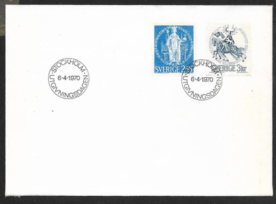 Ruotsi - Ladulas / Magnusso sigill FDC 1970 (Fac. 691,692)