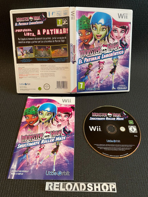 MONSTER HIGH THE LABYRINTHINE SKATING Wii - CiB