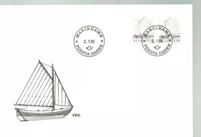 ÅLAND EPK FDC 1/1985: Purjeveneet