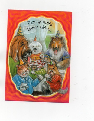 °°PAREMPI TURKKI TÄYNNÄ TAKKUA....°° -KORTTI / HURTTALAT