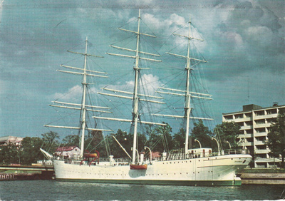 Postikortti TURKU, Koululaiva Suomen Joutsen