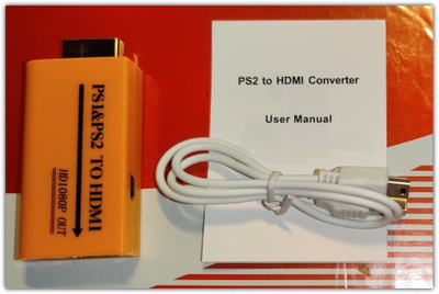 HDMI-yhteensopiva sovitin PS1 / PS2:lle #29831