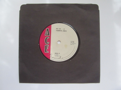Thumper Jones: Rock It  7" single Reissue 1979  Rockabilly