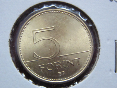 5 forint 1993 . Unkari-Hungary