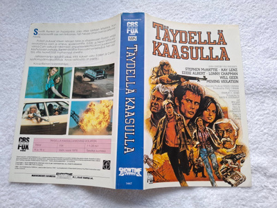 VHS Kansipaperi Täydellä kaasulla
