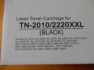 BROTHER TN-2010 / 2220XXL LASERKASETTI