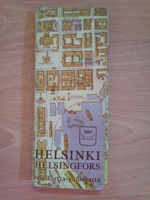 Helsinki Opaskartta 1973