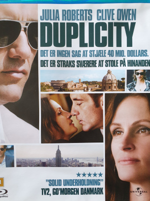 Duplicity / Kaksinaamaista peliä Blu-ray (Julia Roberts)