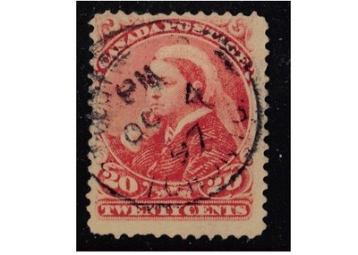 Kanada 1893 Viktoria 20c o Mi 80e