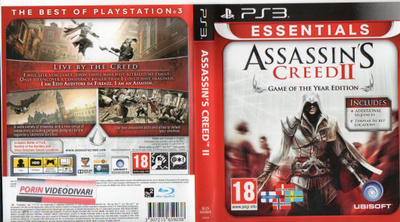 Assassin´S Creed 2 (15 338) k PS3 game of the year ed