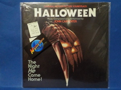 OST: HALLOWEEN M-/EX+ U.S -83 1ST PRESS LP