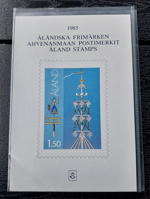 Ahvenanmaan postimerkit Åland stamps lajitelma 1985