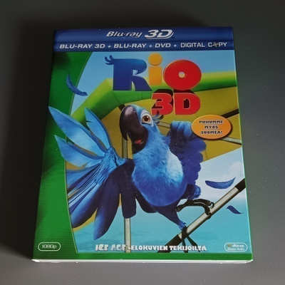Rio (Blu-ray 3D + Blu-ray + DVD)