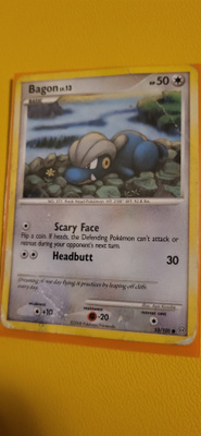 Bagon #53 Pokemon Stormfront card