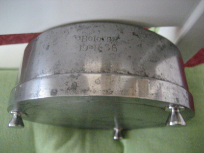 Bofors Tykin Putkesta tehty Pöytärasia 1938